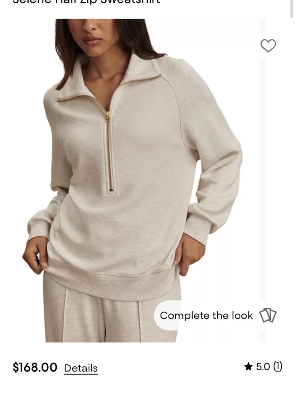 Varley Selenne Half-Zip Sweatshirt